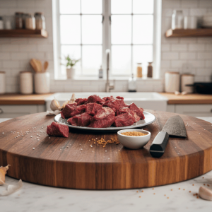 Diced Beef