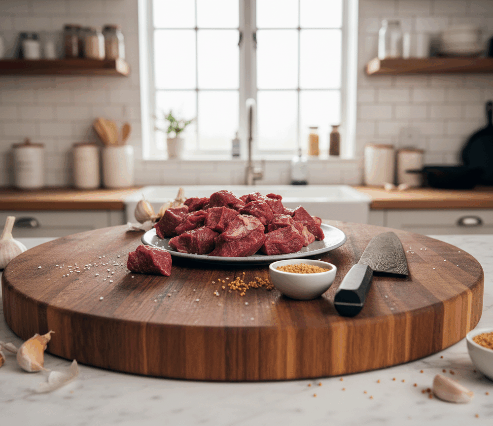 Diced Beef