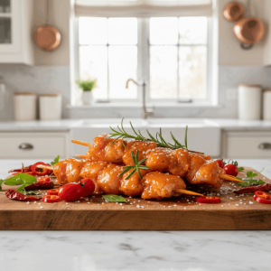 Cajun Chicken Skewers
